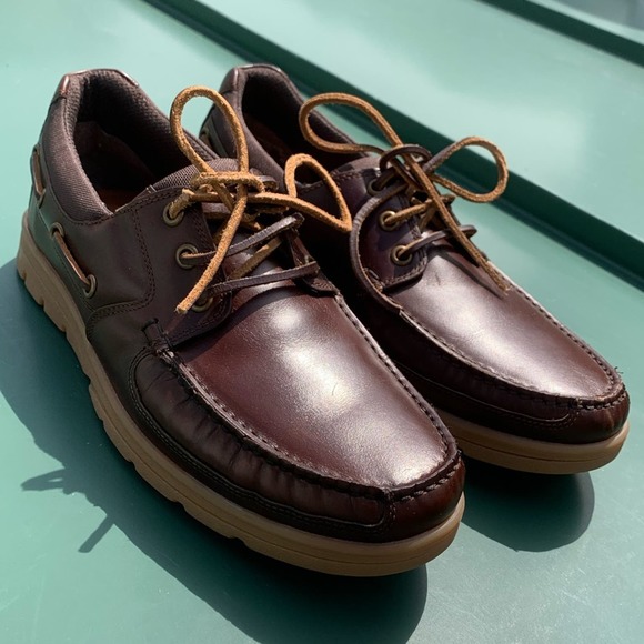 Men’s Hotter Ortholite leather lace up boat shoes - Picture 3 of 12